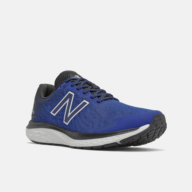 Adidasi Alergare Barbati New Balance Fresh Foam 680v7 Albastru Regal Negrii Albi | NB528BGY