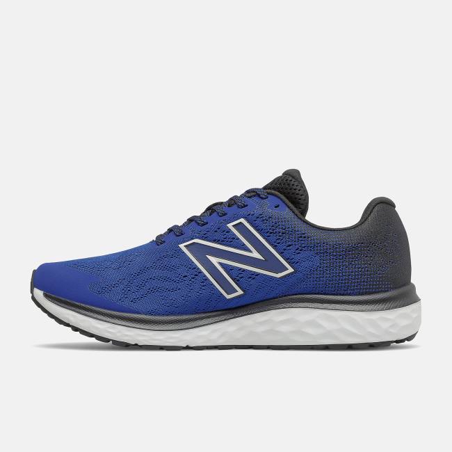 Adidasi Alergare Barbati New Balance Fresh Foam 680v7 Albastru Regal Negrii Albi | NB528BGY