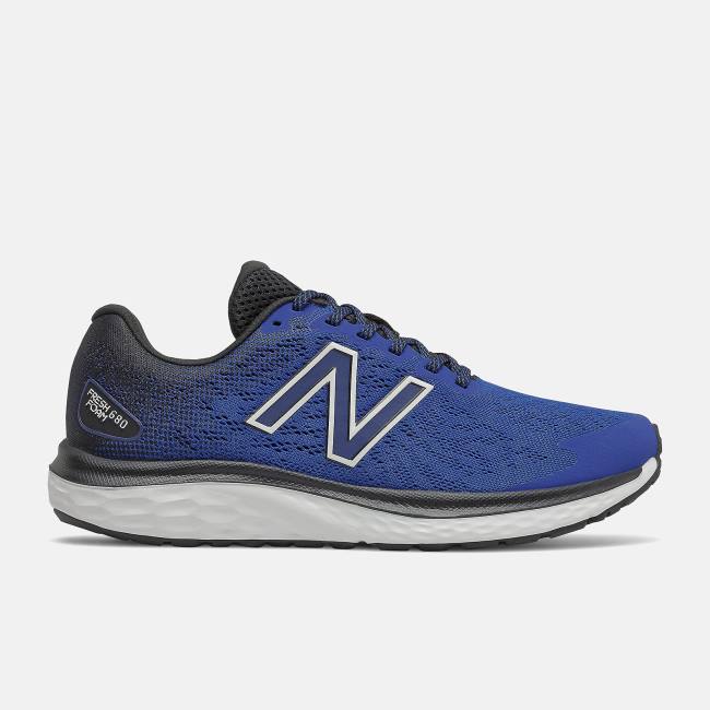 Adidasi Alergare Barbati New Balance Fresh Foam 680v7 Albastru Regal Negrii Albi | NB528BGY