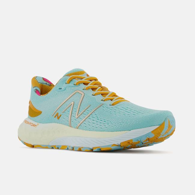 Adidasi Alergare Barbati New Balance Fresh Foam X 880v12 Albastri Galbeni | NB687DKL