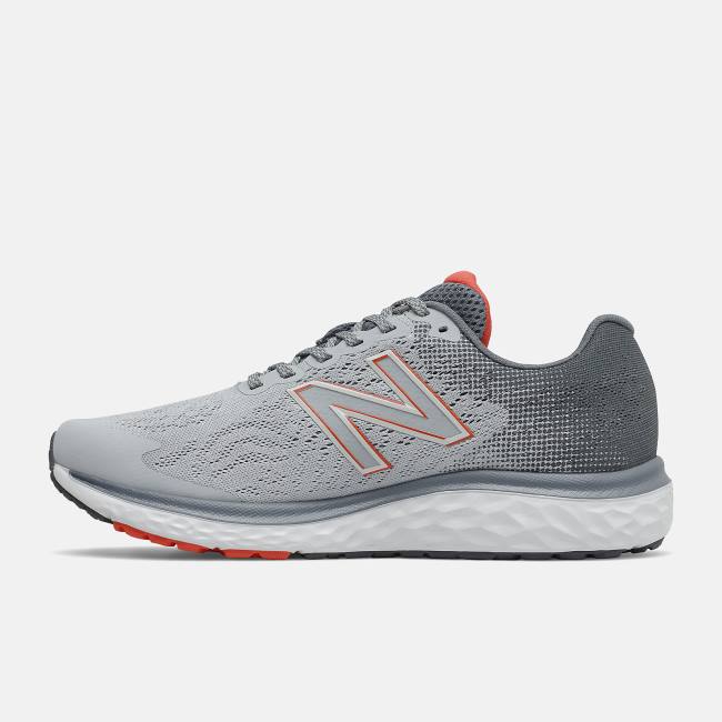 Adidasi Alergare Barbati New Balance Fresh Foam 680v7 Gri Negrii | NB742ZAP