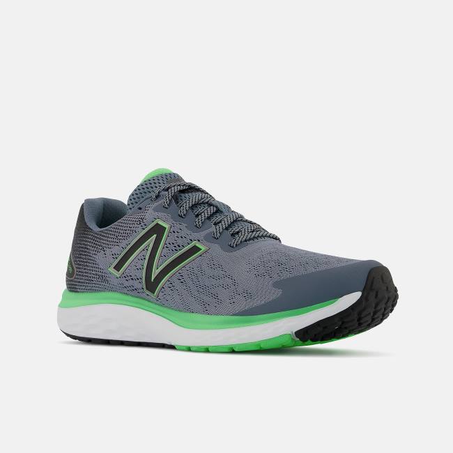 Adidasi Alergare Barbati New Balance Fresh Foam 680v7 Gri Negrii | NB903MLH