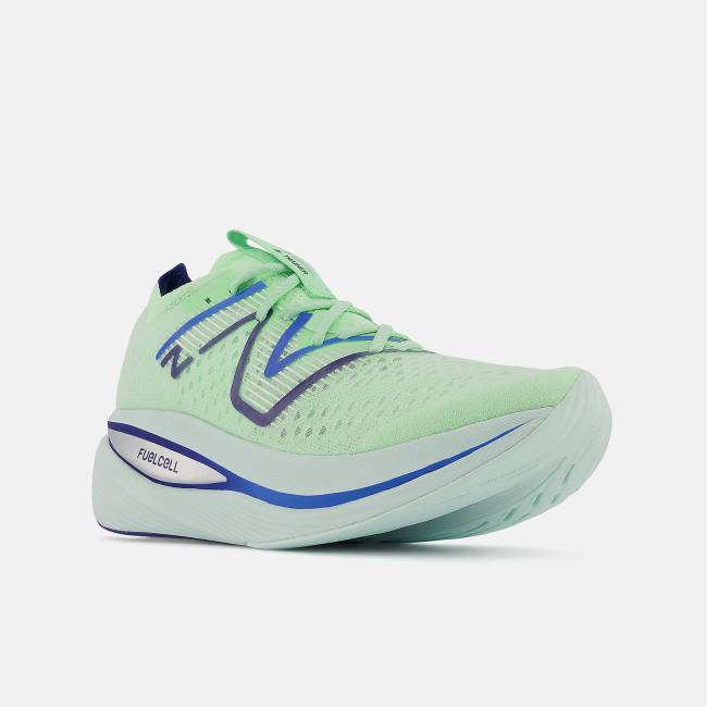 Adidasi Alergare Barbati New Balance FuelCell SuperComp Trainer Albastri Cais | NB510BGI