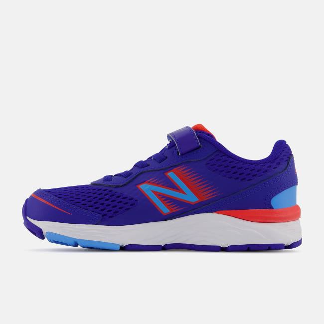 Adidasi Alergare Copii New Balance 680v6 Bungee Albastri | NB247TVM