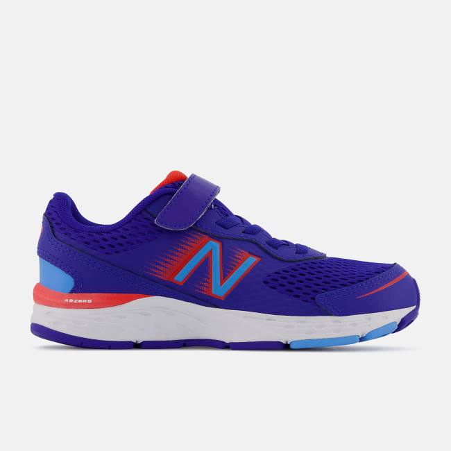 Adidasi Alergare Copii New Balance 680v6 Bungee Albastri | NB247TVM