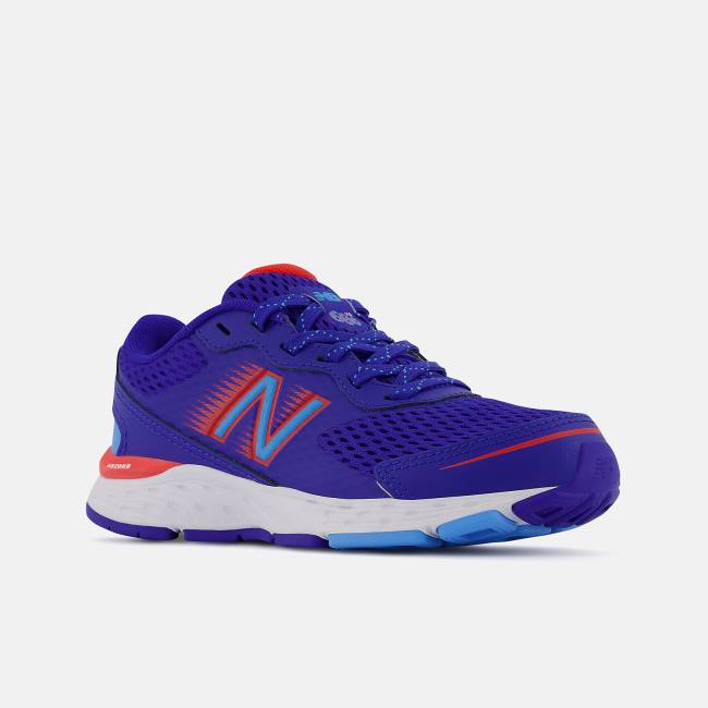 Adidasi Alergare Copii New Balance 680v6 Albastri | NB326EWQ