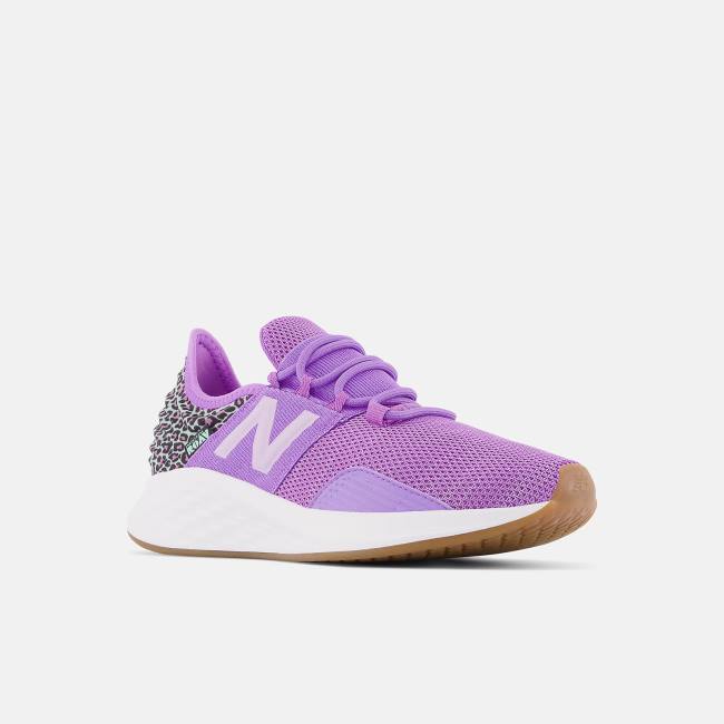 Adidasi Alergare Copii New Balance Fresh Foam Roav Violet Verde Menta Deschis Negrii | NB630TGY