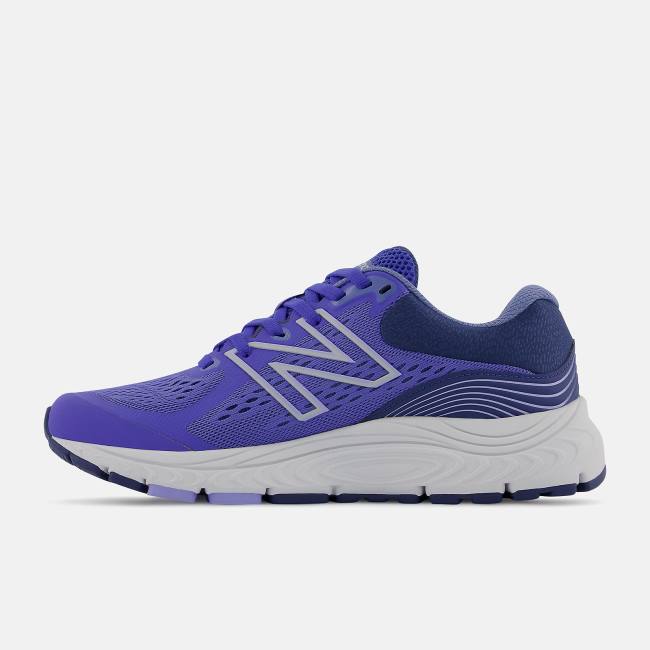 Adidasi Alergare Dama New Balance 840v5 Gri Violet | NB681JYK