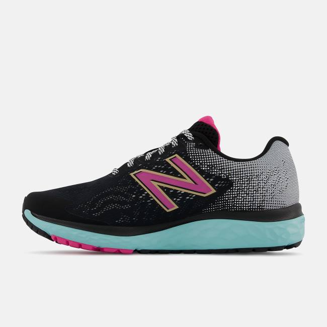 Adidasi Alergare Dama New Balance Fresh Foam 680v7 Negrii Roz | NB123EYP