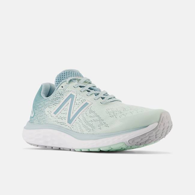 Adidasi Alergare Dama New Balance Fresh Foam 680v7 Argintii Deschis Metal | NB387DLG