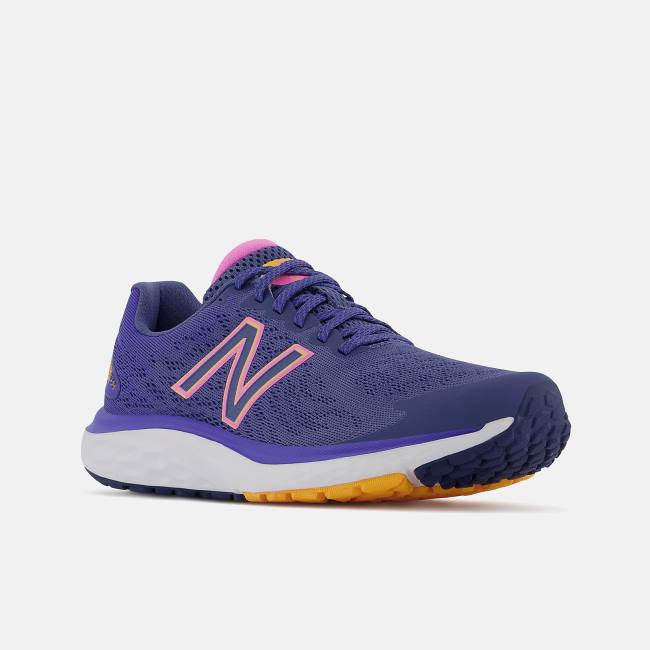 Adidasi Alergare Dama New Balance Fresh Foam 680v7 Albastri Roz | NB571JYB