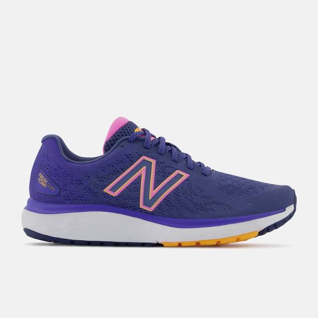 Adidasi Alergare Dama New Balance Fresh Foam 680v7 Albastri Roz | NB571JYB