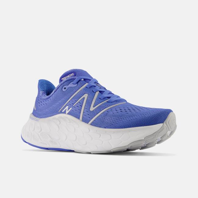 Adidasi Alergare Dama New Balance Fresh Foam X More v4 Albastri Inchis | NB574LIG