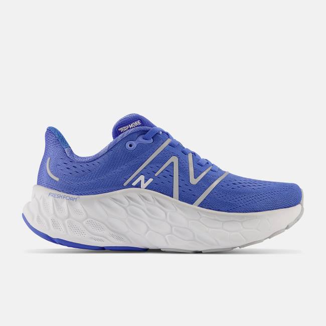 Adidasi Alergare Dama New Balance Fresh Foam X More v4 Albastri Inchis | NB574LIG