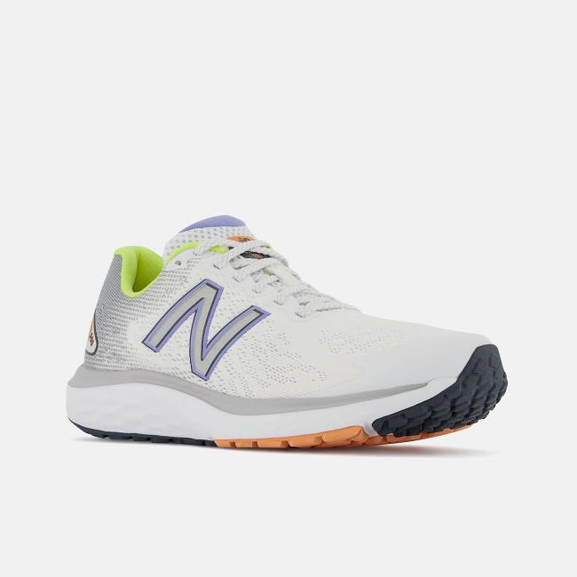 Adidasi Alergare Dama New Balance Fresh Foam 680v7 Albi Gri Deschis Violet | NB580MTI