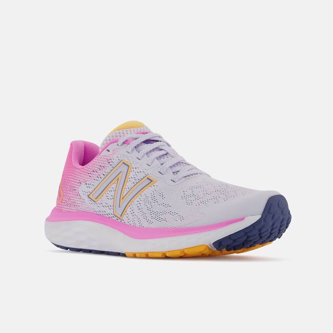 Adidasi Alergare Dama New Balance Fresh Foam 680v7 Roz Albastri | NB598URJ