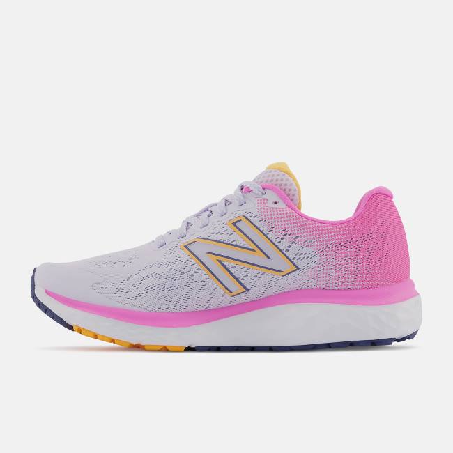 Adidasi Alergare Dama New Balance Fresh Foam 680v7 Roz Albastri | NB598URJ