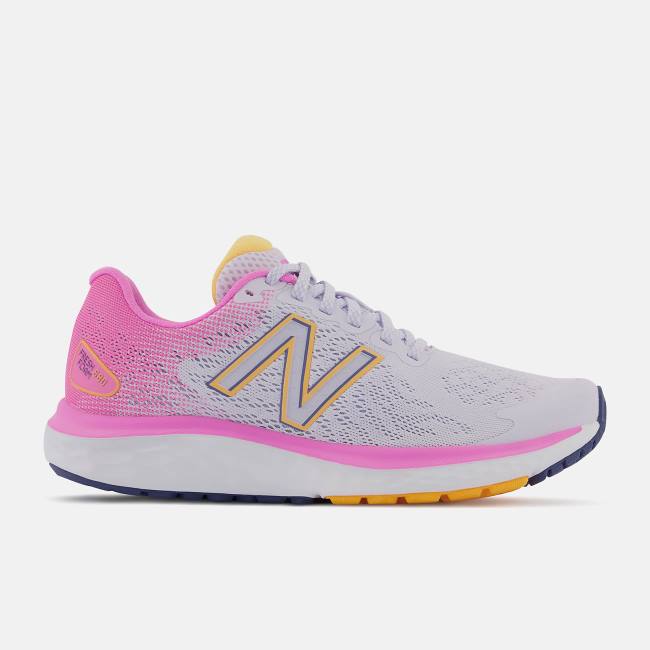 Adidasi Alergare Dama New Balance Fresh Foam 680v7 Roz Albastri | NB598URJ