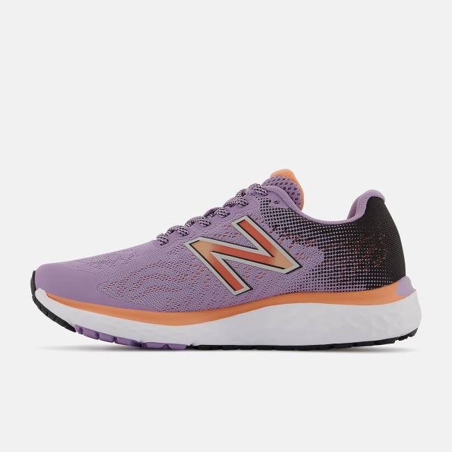 Adidasi Alergare Dama New Balance Fresh Foam 680v7 Negrii Portocalii | NB653TRF