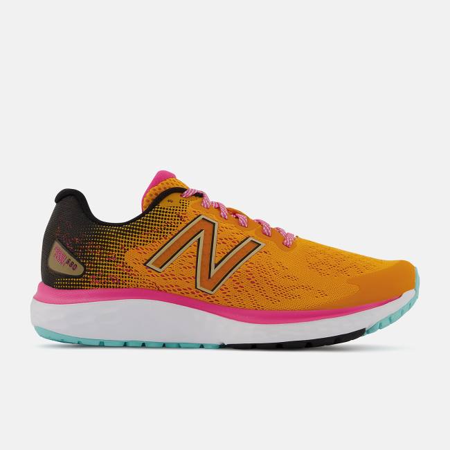 Adidasi Alergare Dama New Balance Fresh Foam 680v7 Roz Negrii | NB791MKC