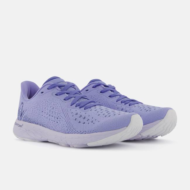 Adidasi Alergare Dama New Balance Fresh Foam X Tempo v2 Violet Albi | NB938HYL