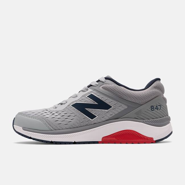 Adidasi Munte Barbati New Balance 847v4 Argintii Gri Bej Indigo | NB510QJH