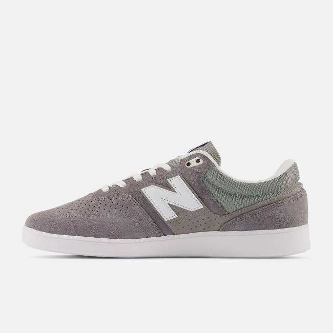 Adidasi Skate Barbati New Balance NB NUMERIC BRANDON WESTGATE 508 Gri Albi | NB981MZT