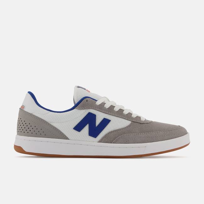 Adidasi Skate Barbati New Balance NB Numeric 440 Gri Albi | NB417GAV