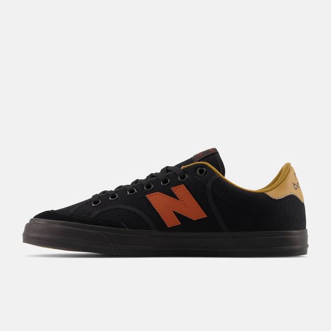 Adidasi Skate Barbati New Balance NB Numeric 212 Pro Court Negrii Rosii | NB491IBJ