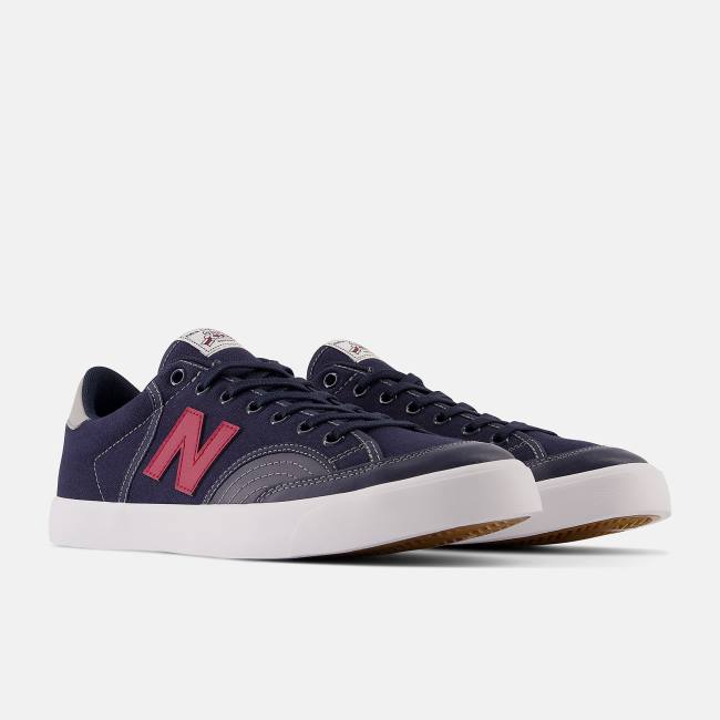 Adidasi Skate Barbati New Balance NB Numeric 212 Pro Court Bleumarin Rosii | NB538ICJ