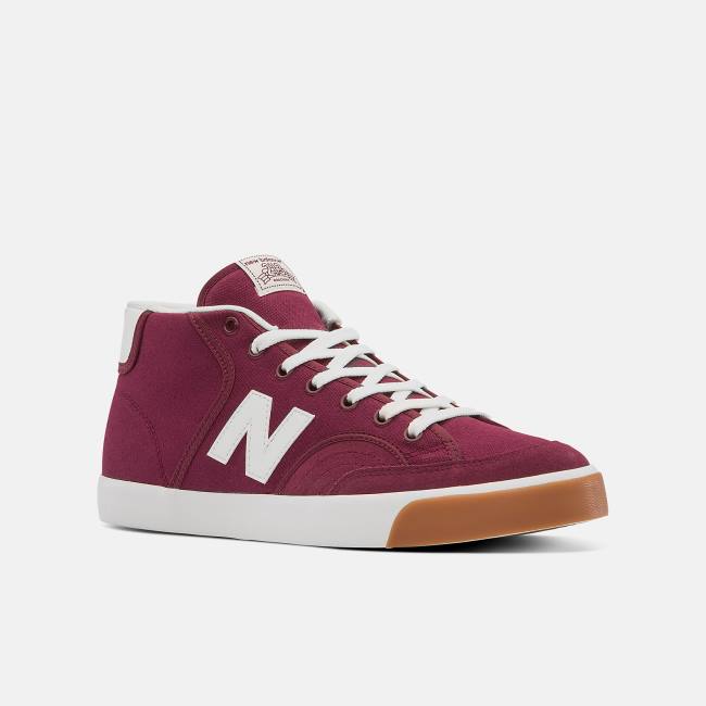 Adidasi Skate Barbati New Balance NB Numeric 213 Pro Court Visinii Albi | NB592XUK