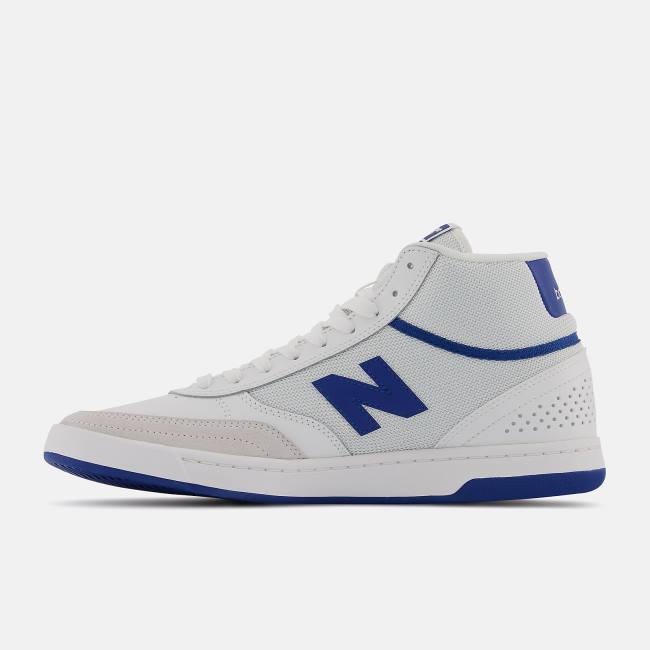 Adidasi Skate Barbati New Balance NB Numeric 440 High Albi Albastru Regal | NB704MCL