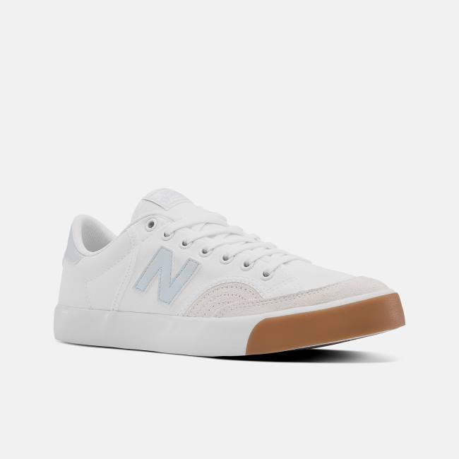 Adidasi Skate Barbati New Balance NB Numeric 212 Pro Court Albi Albastri Deschis | NB819GRP