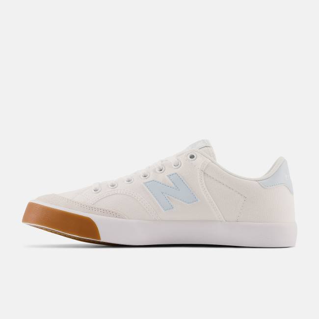 Adidasi Skate Barbati New Balance NB Numeric 212 Pro Court Albi Albastri Deschis | NB819GRP