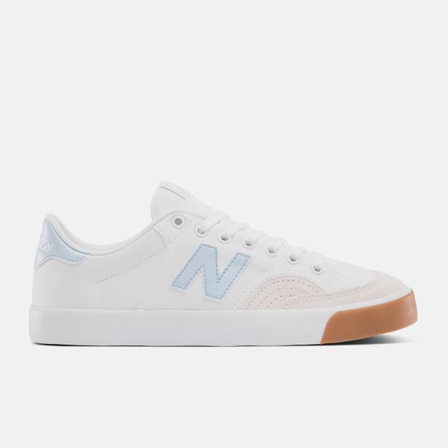 Adidasi Skate Barbati New Balance NB Numeric 212 Pro Court Albi Albastri Deschis | NB819GRP