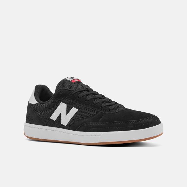 Adidasi Skate Barbati New Balance NB Numeric 440 Negrii Albi | NB946DKY