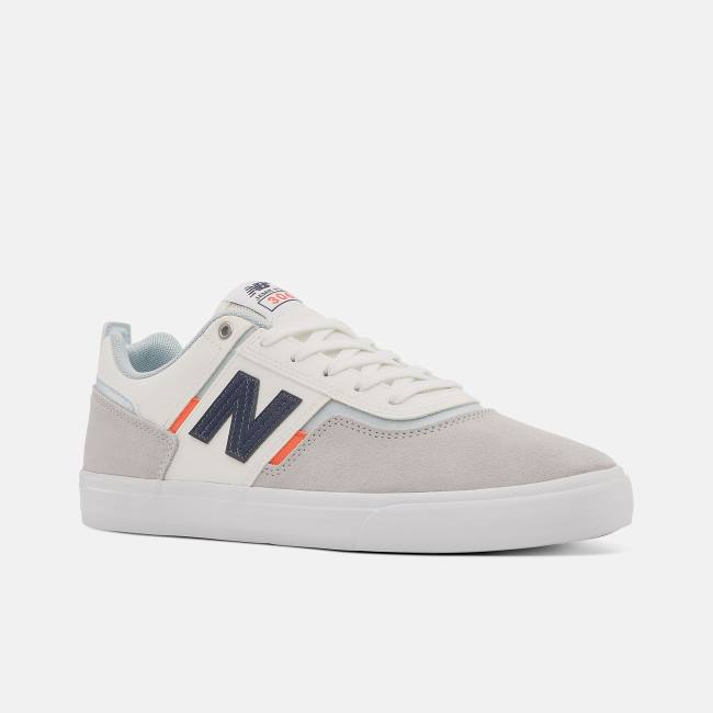 Adidasi Skate Dama New Balance NB Numeric Jamie Foy 306 Gri Albi | NB059EZP