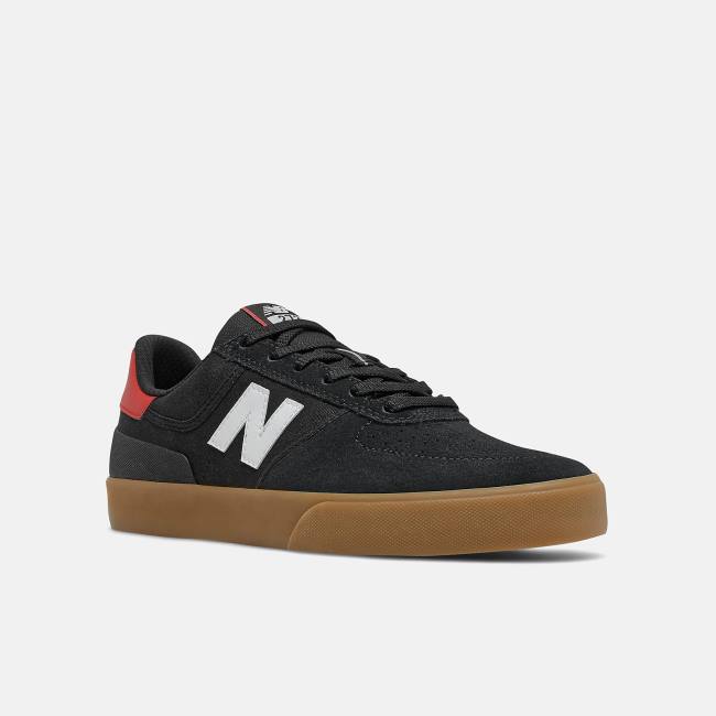 Adidasi Skate Dama New Balance NB Numeric 272 Negrii Albi Rosii | NB349ZVH