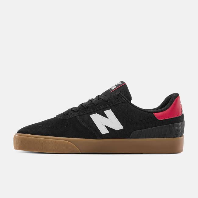 Adidasi Skate Dama New Balance NB Numeric 272 Negrii Albi Rosii | NB349ZVH