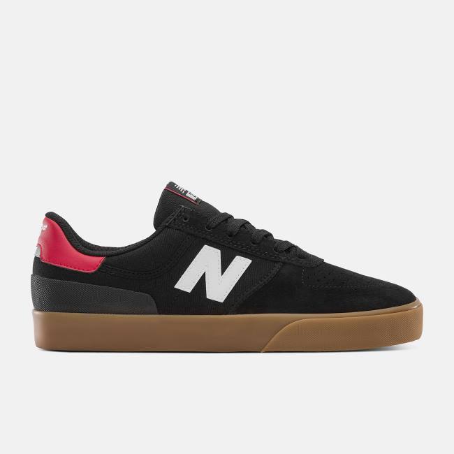 Adidasi Skate Dama New Balance NB Numeric 272 Negrii Albi Rosii | NB349ZVH