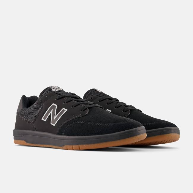 Adidasi Skate Dama New Balance NB Numeric 425 Negrii Albi | NB534XGJ