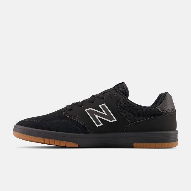 Adidasi Skate Dama New Balance NB Numeric 425 Negrii Albi | NB534XGJ