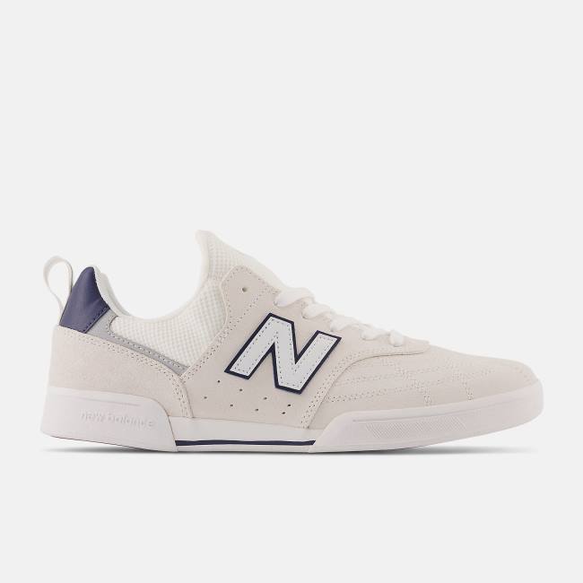 Adidasi Skate Dama New Balance NB Numeric 288 Sport Albi Bleumarin | NB671QIO