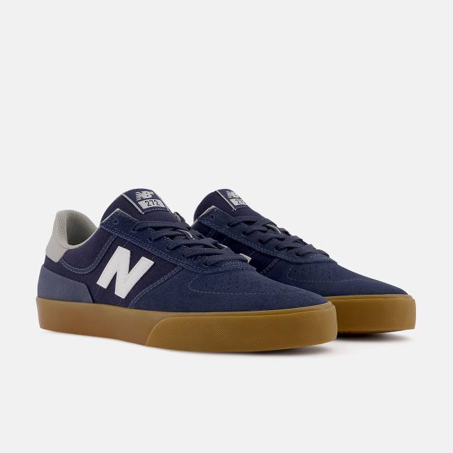 Adidasi Skate Dama New Balance NB Numeric 272 Bleumarin Albi | NB691FHQ