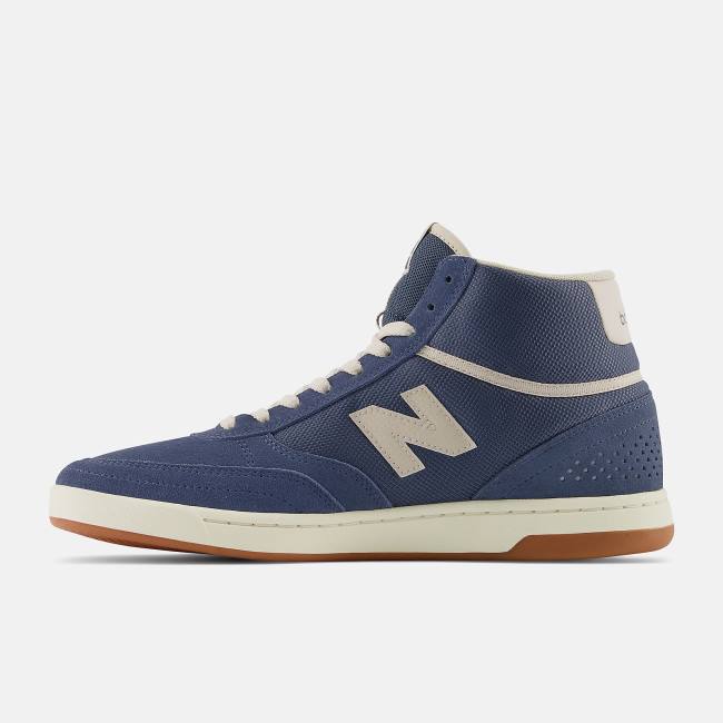 Adidasi Skate Dama New Balance NB Numeric 440 High Bleumarin Albi | NB765WLD