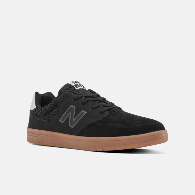 Adidasi Skate Dama New Balance NB Numeric 425 Negrii Albi | NB781QNE