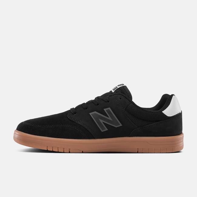 Adidasi Skate Dama New Balance NB Numeric 425 Negrii Albi | NB781QNE