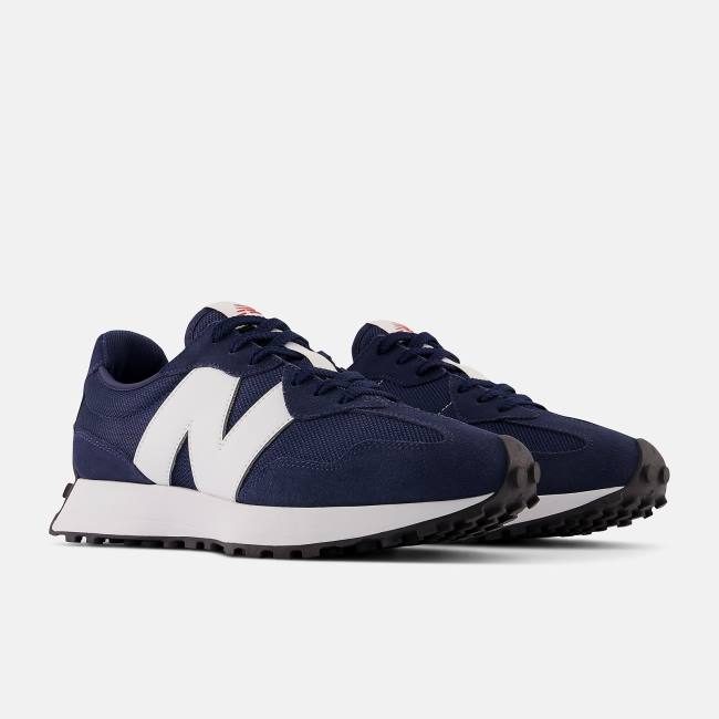 Adidași Barbati New Balance 327 Bej Indigo Albi | NB671MZT