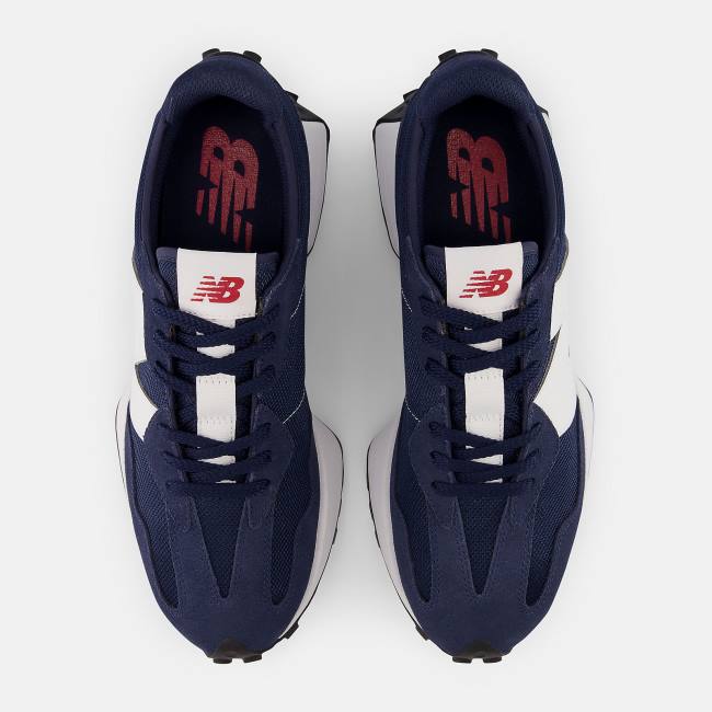 Adidași Barbati New Balance 327 Bej Indigo Albi | NB671MZT