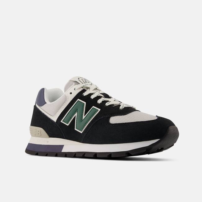 Adidași Barbati New Balance 574 Rugged Negrii Verzi | NB906NPY